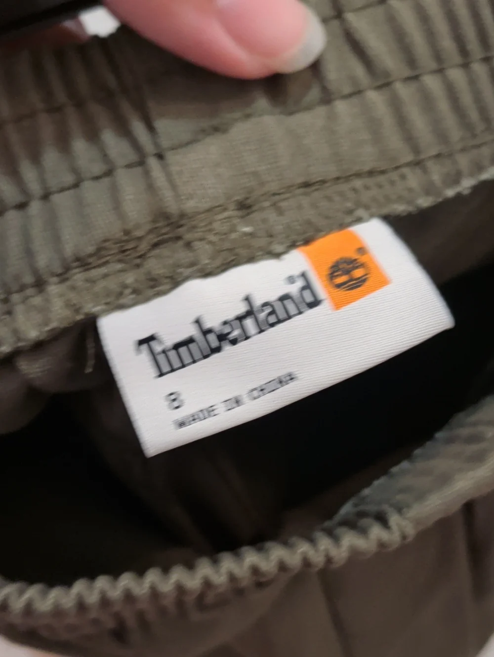 Retail $60 Timeberland Boy Cotton Tee & Khaki Short Set